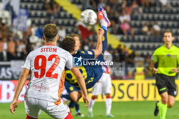 2024-08-10 - Empoli's Sebastiano Esposito in overturned - EMPOLI FC VS US CATANZARO - ITALIAN CUP - SOCCER