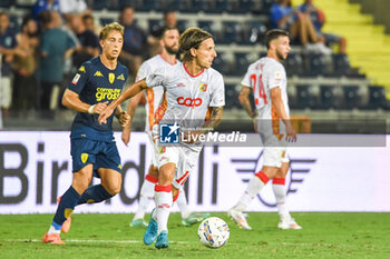 2024-08-10 - Catanzaro's Jacopo Petriccione in action - EMPOLI FC VS US CATANZARO - ITALIAN CUP - SOCCER