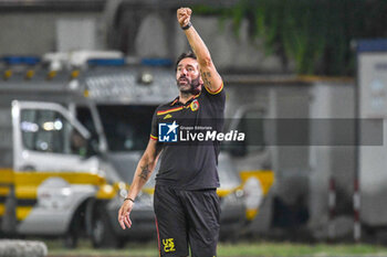 2024-08-10 - Catanzaro's Head Coach Fabio Caserta - EMPOLI FC VS US CATANZARO - ITALIAN CUP - SOCCER