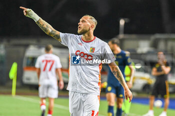 2024-08-10 - Catanzaro's Stefano Scognamiglio - EMPOLI FC VS US CATANZARO - ITALIAN CUP - SOCCER