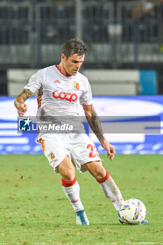 2024-08-10 - Catanzaro's Nicolo Brighenti - EMPOLI FC VS US CATANZARO - ITALIAN CUP - SOCCER