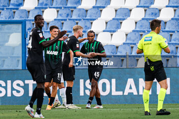 2024-08-09 - Armand Laurient.. (Sassuolo) celebrates after scoring the gol of 2-1 - US SASSUOLO VS AS CITTADELLA - ITALIAN CUP - SOCCER