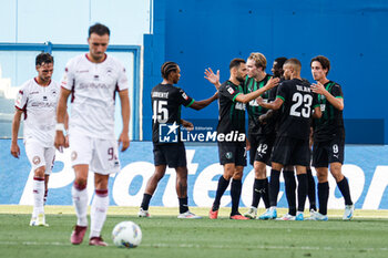 2024-08-09 - Sassuolo celebrates after scoring the gol of 1-0 - US SASSUOLO VS AS CITTADELLA - ITALIAN CUP - SOCCER