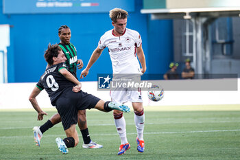 2024-08-09 - Matteo Angeli (Cittadella) and Samuele Mulattieri (Sassuolo) - US SASSUOLO VS AS CITTADELLA - ITALIAN CUP - SOCCER