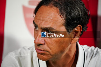 2024-08-09 - The head coach Alessandro Nesta (AC Monza) - AC MONZA VS FC SUDTIROL - ITALIAN CUP - SOCCER