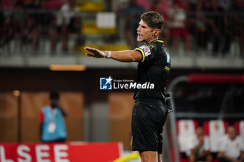 2024-08-09 - Francesco Cosso (Referee) - AC MONZA VS FC SUDTIROL - ITALIAN CUP - SOCCER