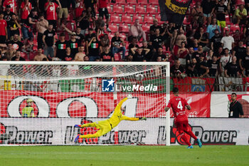 2024-08-09 - Armando Izzo (AC Monza) scores the final penalty - AC MONZA VS FC SUDTIROL - ITALIAN CUP - SOCCER