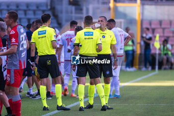 2024-08-10 - Galipo referee - Cremonese - Bari - Coppa Italia Frecciarossa 10 august 2024 - US CREMONESE VS SS BARI - ITALIAN CUP - SOCCER