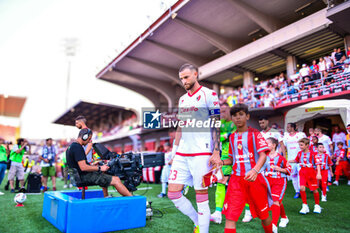 2024-08-10 - Francesco Vicari SSC Bari Cremonese - Bari - Coppa Italia Frecciarossa 10 august 2024 - US CREMONESE VS SS BARI - ITALIAN CUP - SOCCER