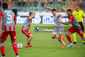 2024-08-10 - Andrji Novakovic Cremonese - Bari - Coppa Italia Frecciarossa 10 august 2024 - US CREMONESE VS SS BARI - ITALIAN CUP - SOCCER