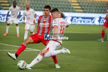 2024-08-10 - Giacomo Manzari Cremonese - Bari - Coppa Italia Frecciarossa 10 august 2024 - US CREMONESE VS SS BARI - ITALIAN CUP - SOCCER