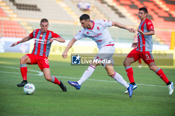 2024-08-10 - Kevin Lasagna - SSC Bari Cremonese - Bari - Coppa Italia Frecciarossa 10 august 2024 - US CREMONESE VS SS BARI - ITALIAN CUP - SOCCER