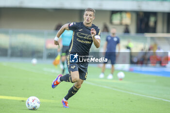 2024-08-10 - Darko Lazovic of Hellas Verona FC play the ball during Hellas Verona FC vs Cesena FC, round of 32° Coppa Italia Frecciarossa 2024-25, at MarcAntonio Bentegodi stadium in Verona (VR), Italy, on August 10, 2024. - HELLAS VERONA FC VS CESENA FC - ITALIAN CUP - SOCCER