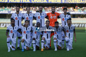 2024-08-10 - Cesena team photo during Hellas Verona FC vs Cesena FC, round of 32° Coppa Italia Frecciarossa 2024-25, at MarcAntonio Bentegodi stadium in Verona (VR), Italy, on August 10, 2024. - HELLAS VERONA FC VS CESENA FC - ITALIAN CUP - SOCCER