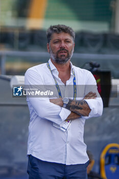 2024-08-10 - Fabio Artico Sport Director  of Cesena FC during Hellas Verona FC vs Cesena FC, round of 32° Coppa Italia Frecciarossa 2024-25, at MarcAntonio Bentegodi stadium in Verona (VR), Italy, on August 10, 2024. - HELLAS VERONA FC VS CESENA FC - ITALIAN CUP - SOCCER