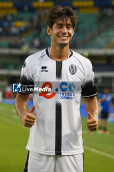 2024-08-10 - Cristian Shpendi of Cesena FC during Hellas Verona FC vs Cesena FC, round of 32° Coppa Italia Frecciarossa 2024-25, at MarcAntonio Bentegodi stadium in Verona (VR), Italy, on August 10, 2024. - HELLAS VERONA FC VS CESENA FC - ITALIAN CUP - SOCCER