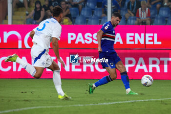 2024-08-11 - Coppa Italia, Italian Cup, Stadio Ferraris, Genova, 11-08-2024, Sampdoria-Como, in the photo: goal Ioannou - UC SAMPDORIA VS COMO 1907 - ITALIAN CUP - SOCCER