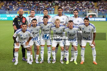 2024-08-11 - Coppa Italia, Italian Cup, Stadio Ferraris, Genova, 11-08-2024, Sampdoria-Como, in the photo: team Como - UC SAMPDORIA VS COMO 1907 - ITALIAN CUP - SOCCER