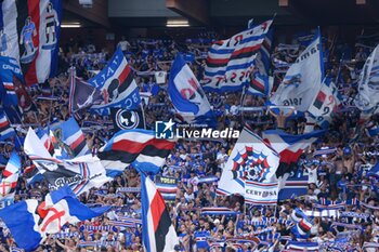 2024-08-11 - Coppa Italia, Italian Cup, Stadio Ferraris, Genova, 11-08-2024, Sampdoria-Como, in the photo: supporters Sampdoria - UC SAMPDORIA VS COMO 1907 - ITALIAN CUP - SOCCER