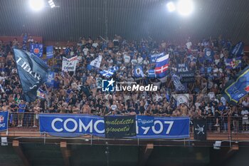 2024-08-11 - Coppa Italia, Italian Cup, Stadio Ferraris, Genova, 11-08-2024, Sampdoria-Como, in the photo: supporters Como - UC SAMPDORIA VS COMO 1907 - ITALIAN CUP - SOCCER