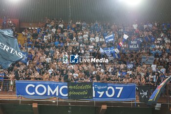 2024-08-11 - Coppa Italia, Italian Cup, Stadio Ferraris, Genova, 11-08-2024, Sampdoria-Como, in the photo: supporters Como - UC SAMPDORIA VS COMO 1907 - ITALIAN CUP - SOCCER