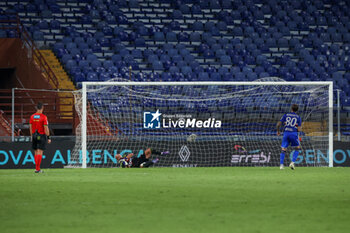 2024-08-11 - Coppa Italia, Italian Cup, Stadio Ferraris, Genova, 11-08-2024, Sampdoria-Como, in the photo: penalty Benedetti goal - UC SAMPDORIA VS COMO 1907 - ITALIAN CUP - SOCCER