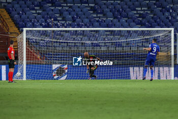 2024-08-11 - Coppa Italia, Italian Cup, Stadio Ferraris, Genova, 11-08-2024, Sampdoria-Como, in the photo: penalty Coda goal - UC SAMPDORIA VS COMO 1907 - ITALIAN CUP - SOCCER