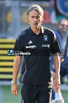 2024-08-12 - Filippo Inzaghi of Pisa Sporting Club during the Frecciarossa Italian Cup round of 32 match between Frosinone Calcio vs Pisa Sporting Club at Benito Stirpe Stadium on August 12, 2024 in Frosinone, Italy. - FROSINONE CALCIO VS PISA SC - ITALIAN CUP - SOCCER