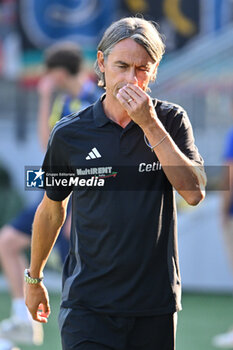 2024-08-12 - Filippo Inzaghi of Pisa Sporting Club during the Frecciarossa Italian Cup round of 32 match between Frosinone Calcio vs Pisa Sporting Club at Benito Stirpe Stadium on August 12, 2024 in Frosinone, Italy. - FROSINONE CALCIO VS PISA SC - ITALIAN CUP - SOCCER