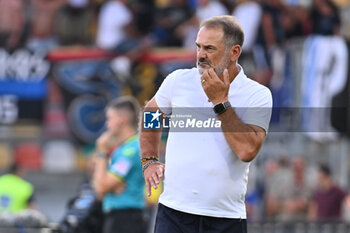 2024-08-12 - Vincenzo Vivarini of Frosinone Calcio during the Frecciarossa Italian Cup round of 32 match between Frosinone Calcio vs Pisa Sporting Club at Benito Stirpe Stadium on August 12, 2024 in Frosinone, Italy. - FROSINONE CALCIO VS PISA SC - ITALIAN CUP - SOCCER