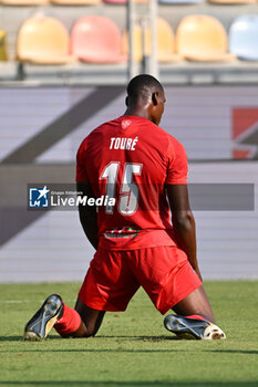 2024-08-12 - Idrissa Toure of Pisa Sporting Club during the Frecciarossa Italian Cup round of 32 match between Frosinone Calcio vs Pisa Sporting Club at Benito Stirpe Stadium on August 12, 2024 in Frosinone, Italy. - FROSINONE CALCIO VS PISA SC - ITALIAN CUP - SOCCER