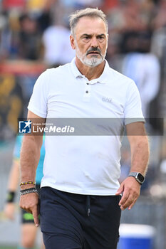 2024-08-12 - Vincenzo Vivarini of Frosinone Calcio during the Frecciarossa Italian Cup round of 32 match between Frosinone Calcio vs Pisa Sporting Club at Benito Stirpe Stadium on August 12, 2024 in Frosinone, Italy. - FROSINONE CALCIO VS PISA SC - ITALIAN CUP - SOCCER