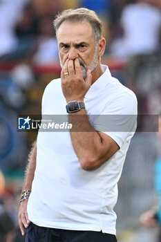 2024-08-12 - Vincenzo Vivarini of Frosinone Calcio during the Frecciarossa Italian Cup round of 32 match between Frosinone Calcio vs Pisa Sporting Club at Benito Stirpe Stadium on August 12, 2024 in Frosinone, Italy. - FROSINONE CALCIO VS PISA SC - ITALIAN CUP - SOCCER