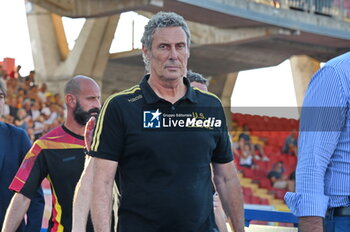 2024-08-12 - luca gotti coach of lecce - US LECCE VS MANTOVA 1911 - ITALIAN CUP - SOCCER