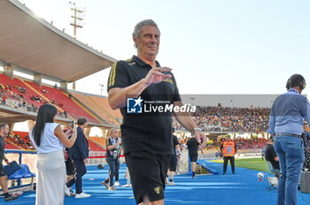 2024-08-12 - luca gotti coach of Lecce - US LECCE VS MANTOVA 1911 - ITALIAN CUP - SOCCER