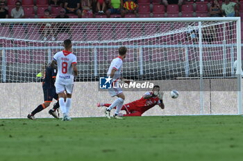 2024-08-12 - marco festa (Mantova) saves - US LECCE VS MANTOVA 1911 - ITALIAN CUP - SOCCER