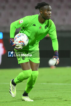 2024-08-12 - Mouhamadou Sarr of Spezia Calcio in action during the Soccer Italian Cup Freccia Rossa between US Salernitana 1919 vs Spezia Calcio at Arechi Stadium - US SALERNITANA VS SPEZIA CALCIO - ITALIAN CUP - SOCCER