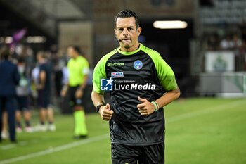 2024-08-12 - Ivano Pezzuto, Arbitro, Referee - CAGLIARI CALCIO VS CARRARESE CALCIO - ITALIAN CUP - SOCCER