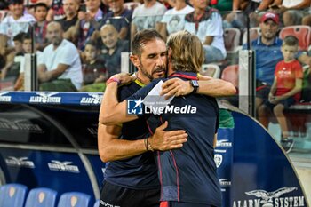 2024-08-12 - Davide Nicola Mister of Cagliari Calcio - CAGLIARI CALCIO VS CARRARESE CALCIO - ITALIAN CUP - SOCCER