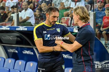 2024-08-12 - Davide Nicola Mister of Cagliari Calcio - CAGLIARI CALCIO VS CARRARESE CALCIO - ITALIAN CUP - SOCCER