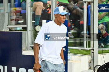 2024-08-12 - Yerri Mina of Cagliari Calcio - CAGLIARI CALCIO VS CARRARESE CALCIO - ITALIAN CUP - SOCCER