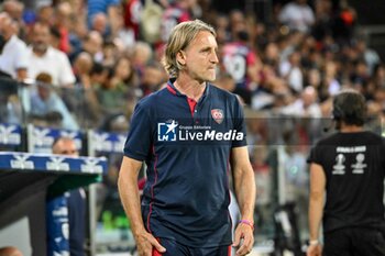 2024-08-12 - Davide Nicola Mister of Cagliari Calcio - CAGLIARI CALCIO VS CARRARESE CALCIO - ITALIAN CUP - SOCCER