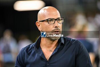 2024-08-12 - Antonio Calabro Mister of Carrarese Calcio 1908 - CAGLIARI CALCIO VS CARRARESE CALCIO - ITALIAN CUP - SOCCER