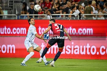 2024-08-12 - Paulo Azzi of Cagliari Calcio - CAGLIARI CALCIO VS CARRARESE CALCIO - ITALIAN CUP - SOCCER