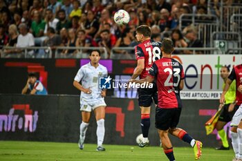 2024-08-12 - Razvan Marin of Cagliari Calcio - CAGLIARI CALCIO VS CARRARESE CALCIO - ITALIAN CUP - SOCCER