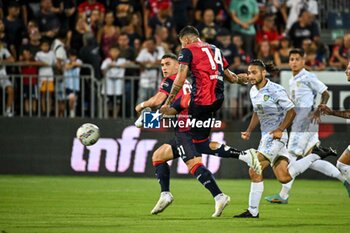 2024-08-12 - Alessandro Deiola of Cagliari Calcio - CAGLIARI CALCIO VS CARRARESE CALCIO - ITALIAN CUP - SOCCER