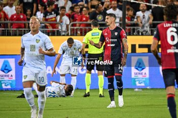 2024-08-12 - Alessandro Deiola of Cagliari Calcio - CAGLIARI CALCIO VS CARRARESE CALCIO - ITALIAN CUP - SOCCER