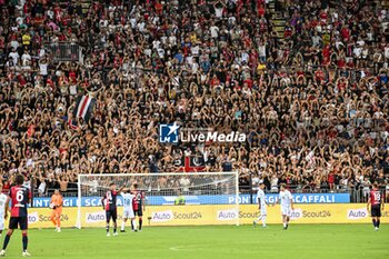 2024-08-12 - Tifosi, Fans, Supporters of Cagliari Calcio - CAGLIARI CALCIO VS CARRARESE CALCIO - ITALIAN CUP - SOCCER