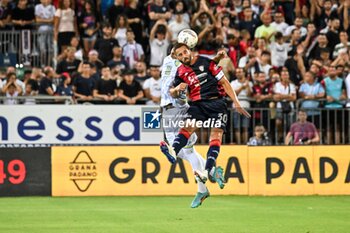 2024-08-12 - Leonardo Pavoletti of Cagliari Calcio - CAGLIARI CALCIO VS CARRARESE CALCIO - ITALIAN CUP - SOCCER