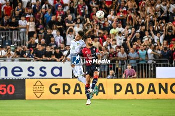 2024-08-12 - Leonardo Pavoletti of Cagliari Calcio - CAGLIARI CALCIO VS CARRARESE CALCIO - ITALIAN CUP - SOCCER